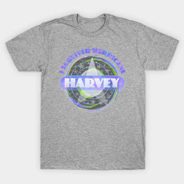 Hurricane Harvey T-Shirt by Dale Preston Design